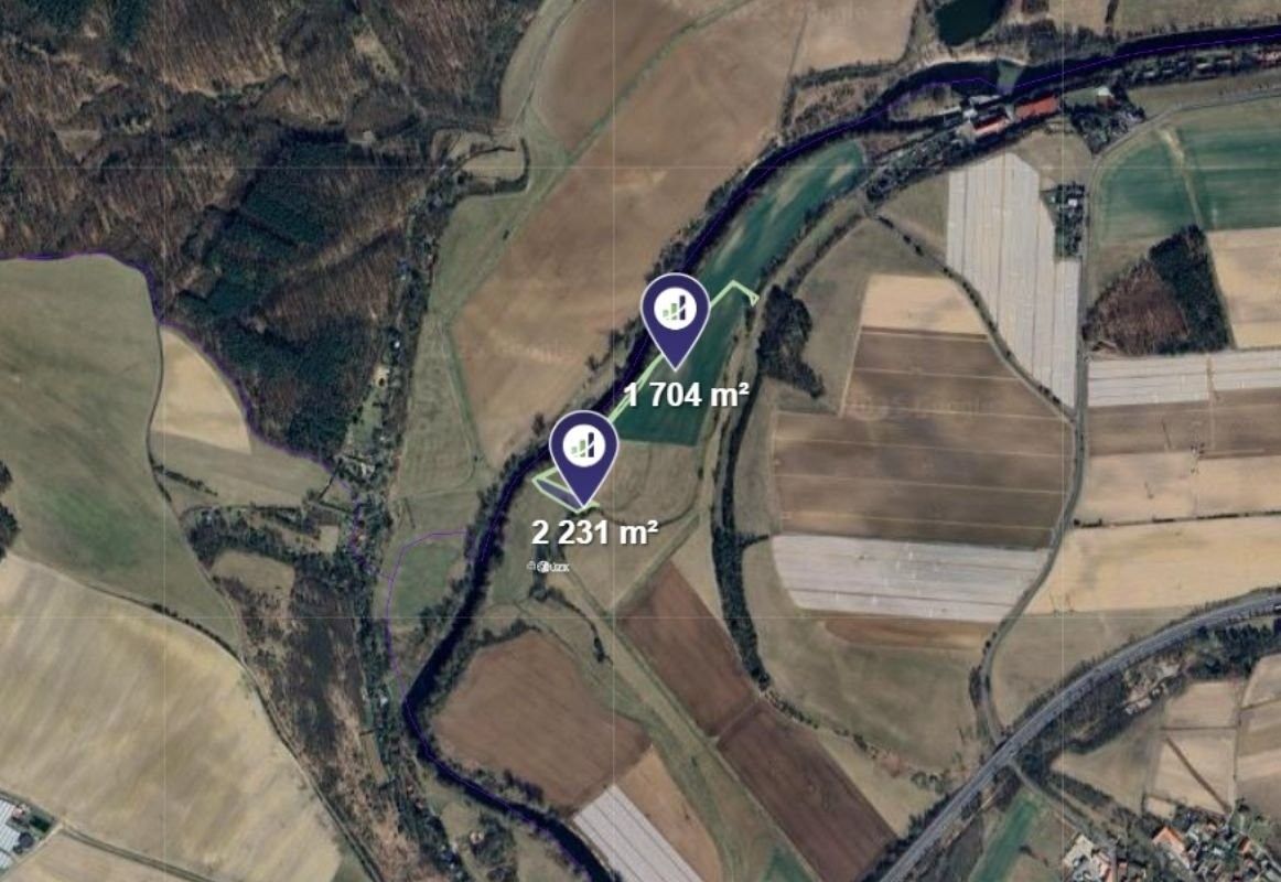 Prodej louka - Předměřice nad Jizerou, 2 316 m²