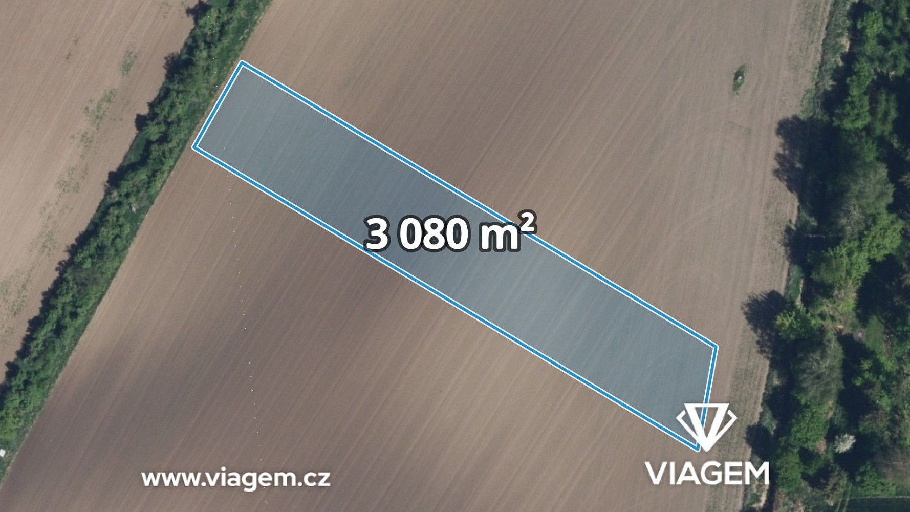 Zemědělský pozemek, 1 540 m²