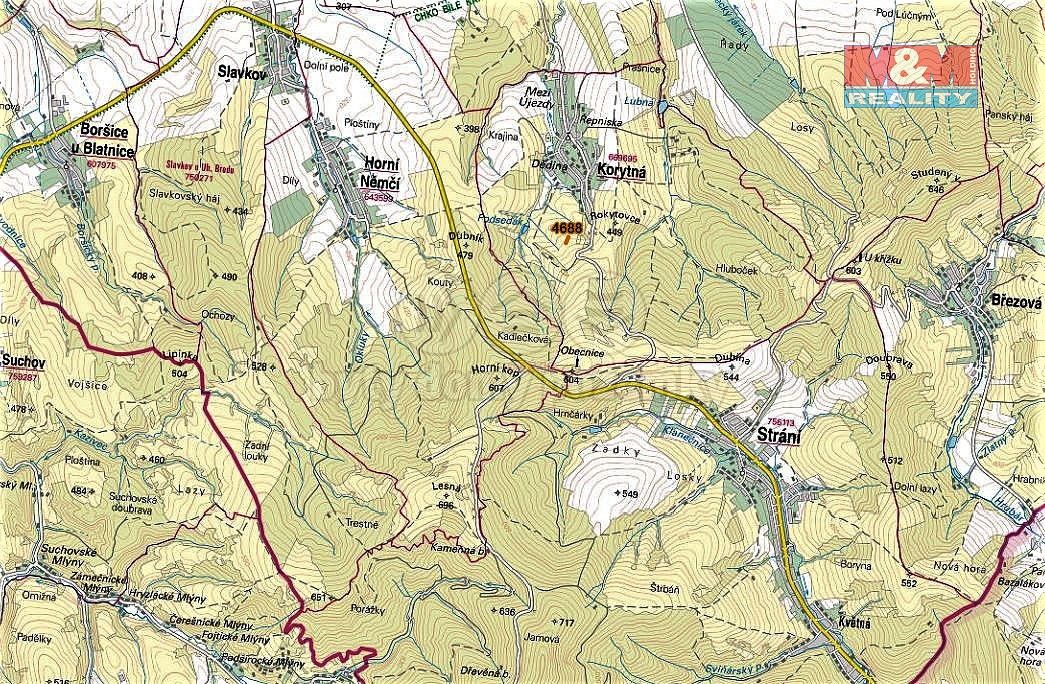 Prodej louka - Korytná, okres Uherské Hradiště, Zlínský kraj - 5