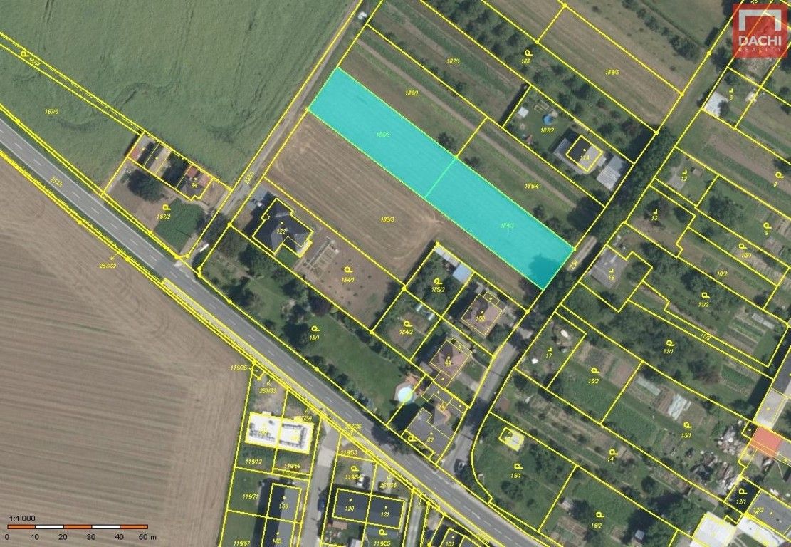 Prodej pozemek pro bydlení - Rataje, Těšetice, 1 m²