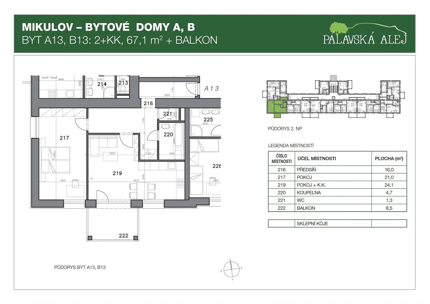 Byt 2+kk · 67 m² · Mikulov, okres Břeclav, Jihomoravský kraj - 3