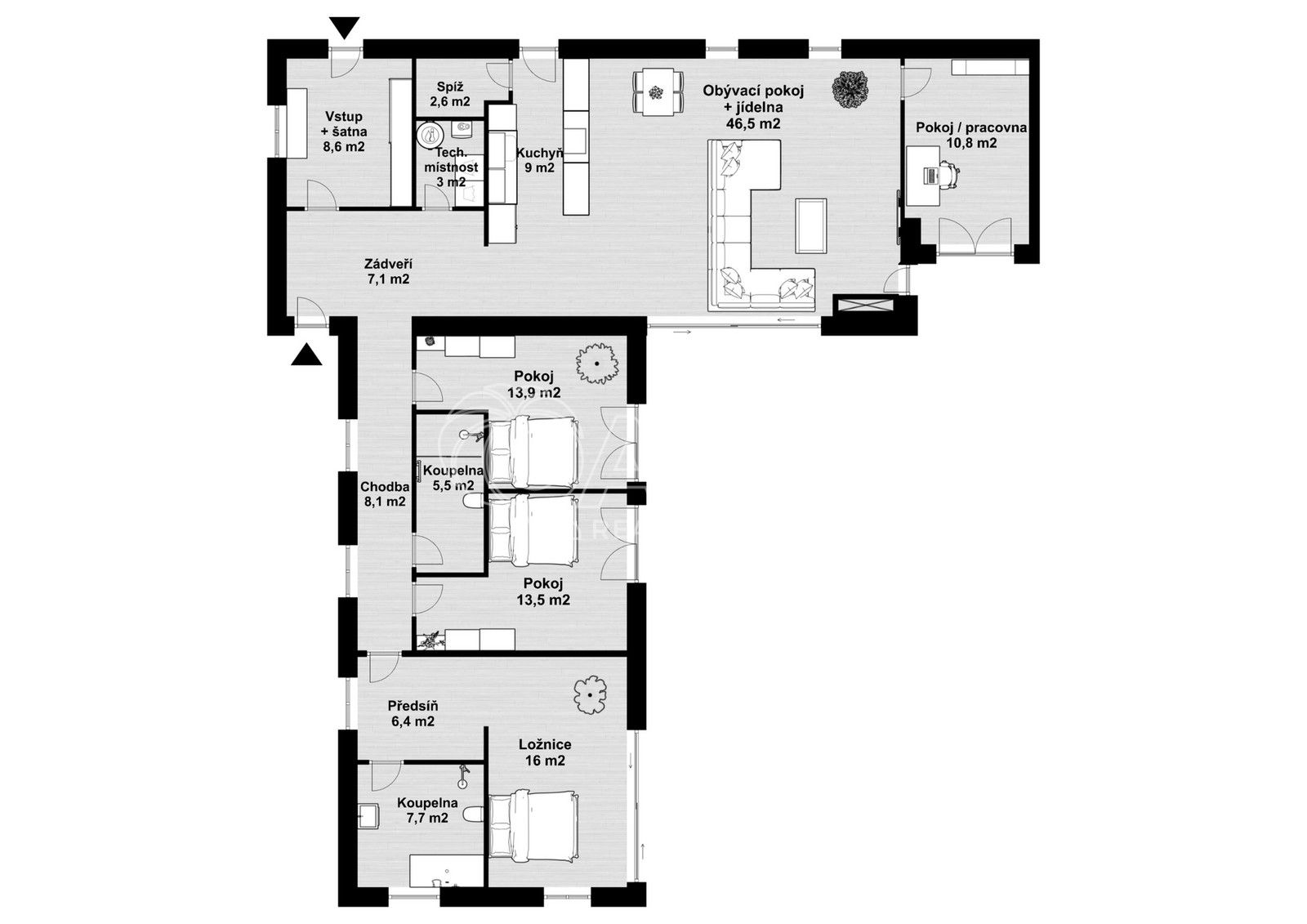 Prodej rodinný dům - Luka pod Medníkem, Jílové u Prahy, 161 m²