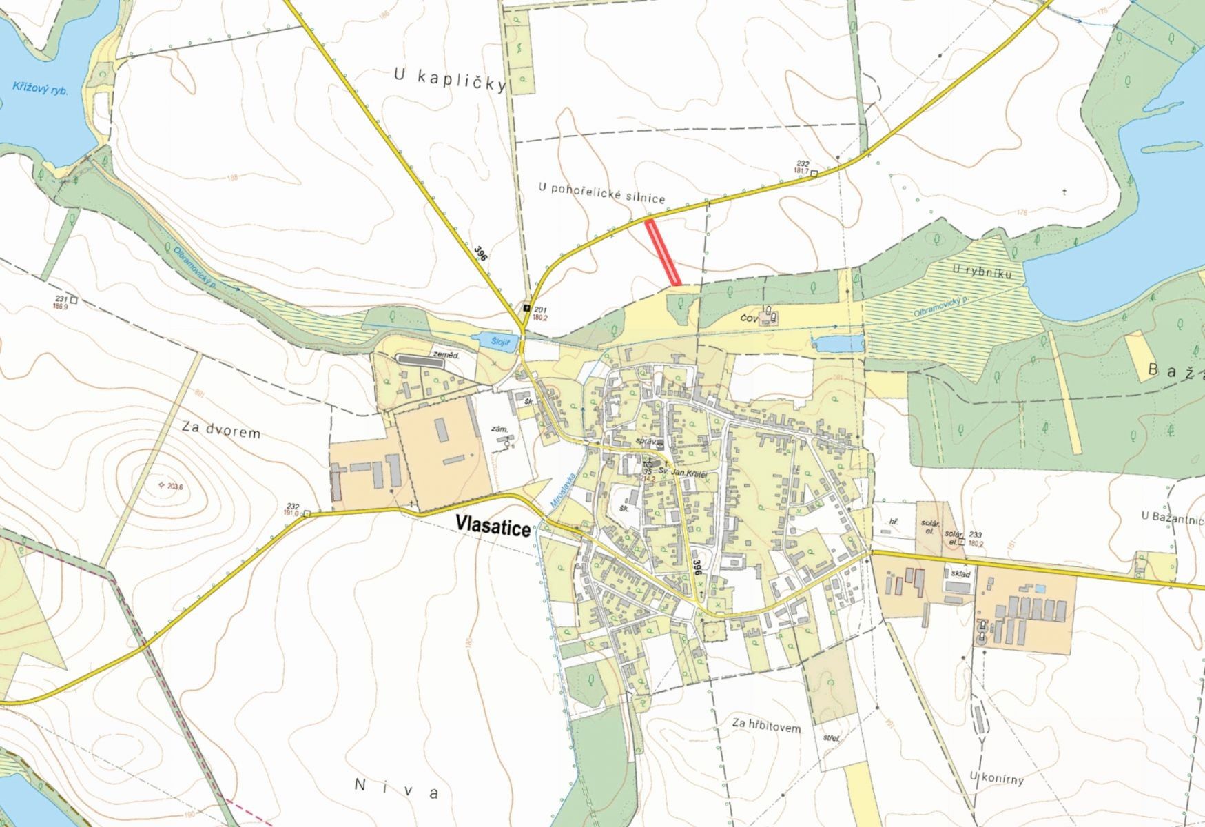 Zemědělské pozemky, Vlasatice - 2