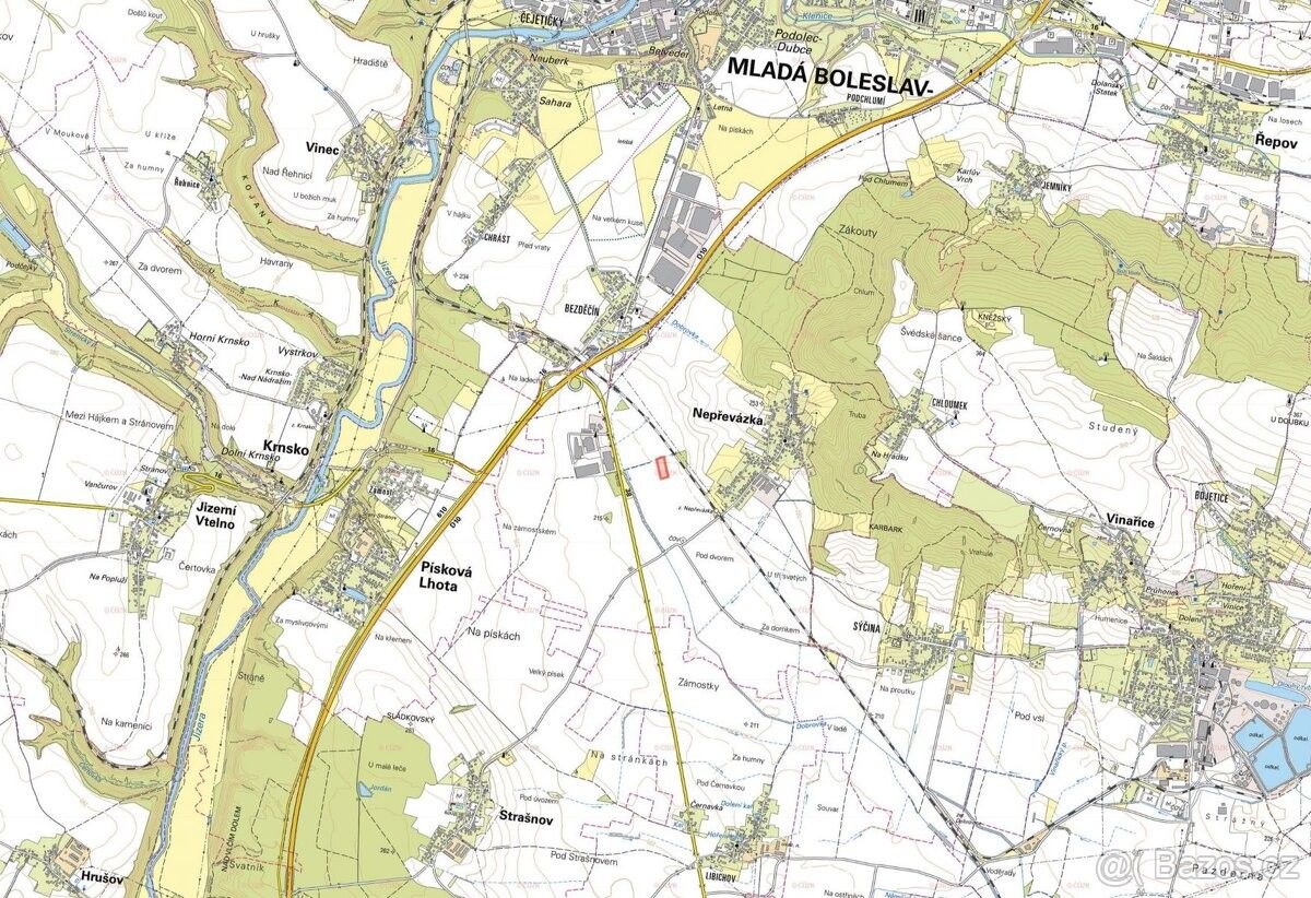 Prodej pozemek pro bydlení - Mladá Boleslav, 293 01