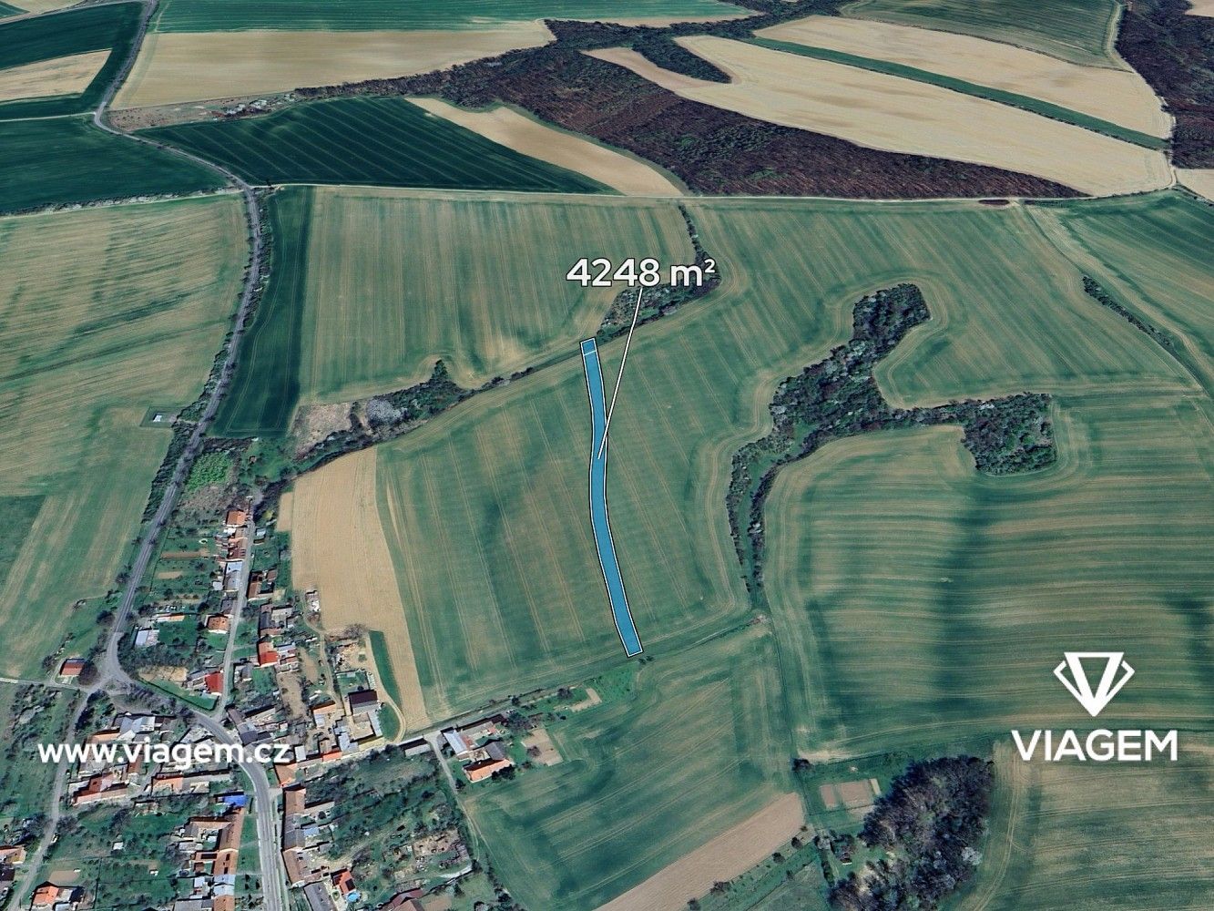 Zemědělské pozemky, Zborovice, okres Kroměříž, Zlínský kraj