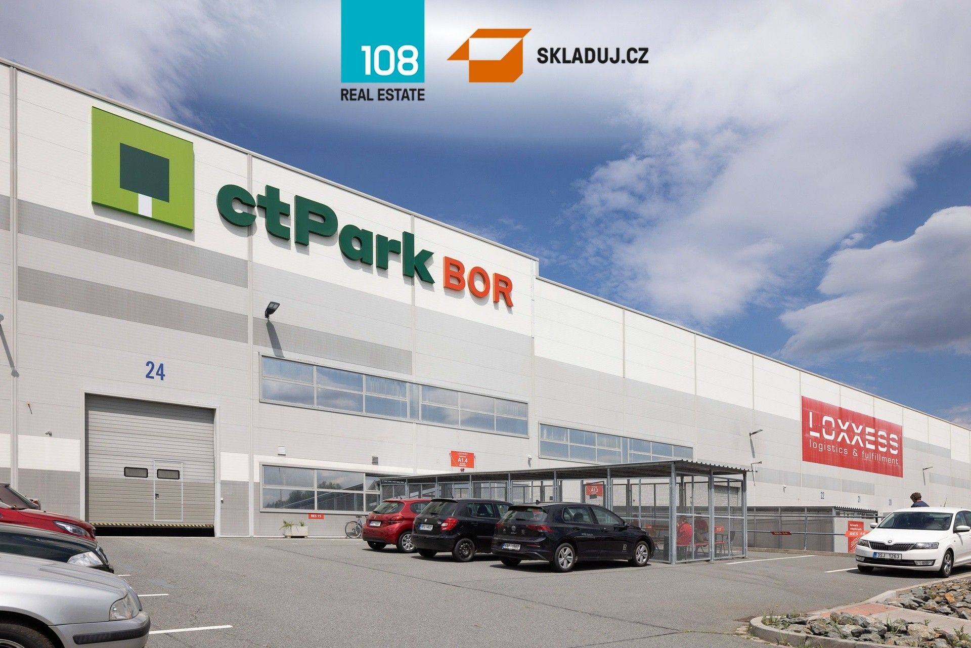 Sklady, Bor Nová Hospoda, 15 000 m²