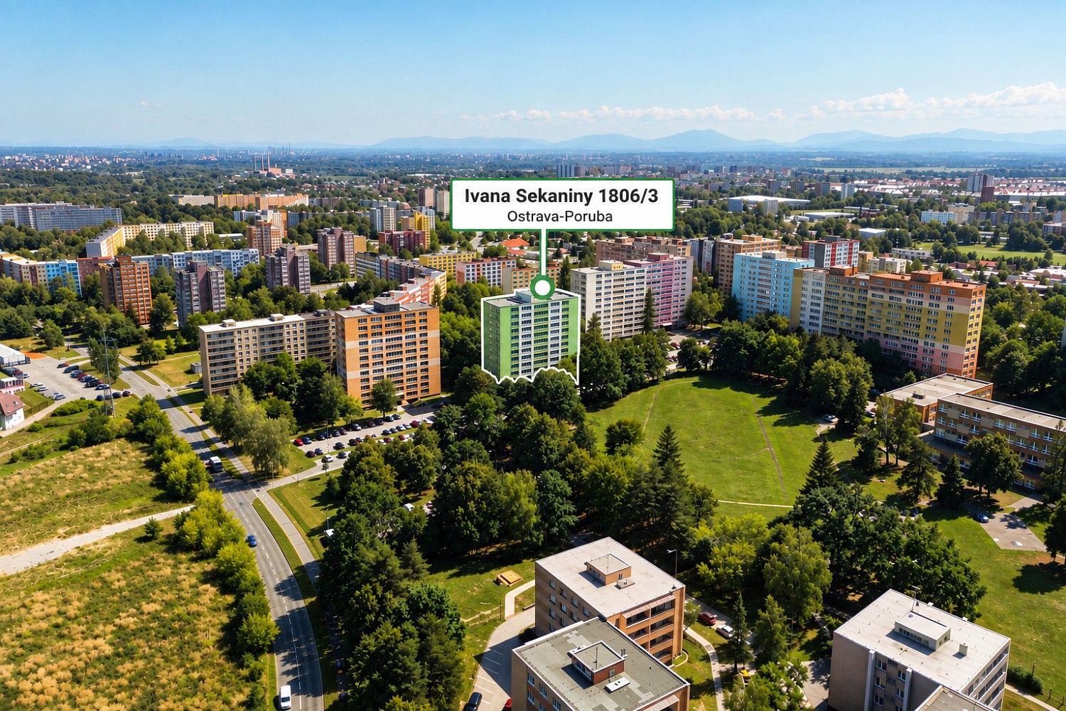 Byt 2+1, 55 m²