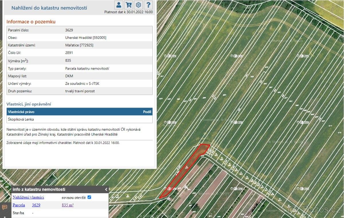 Pozemky pro bydlení, Uherské Hradiště, 686 05