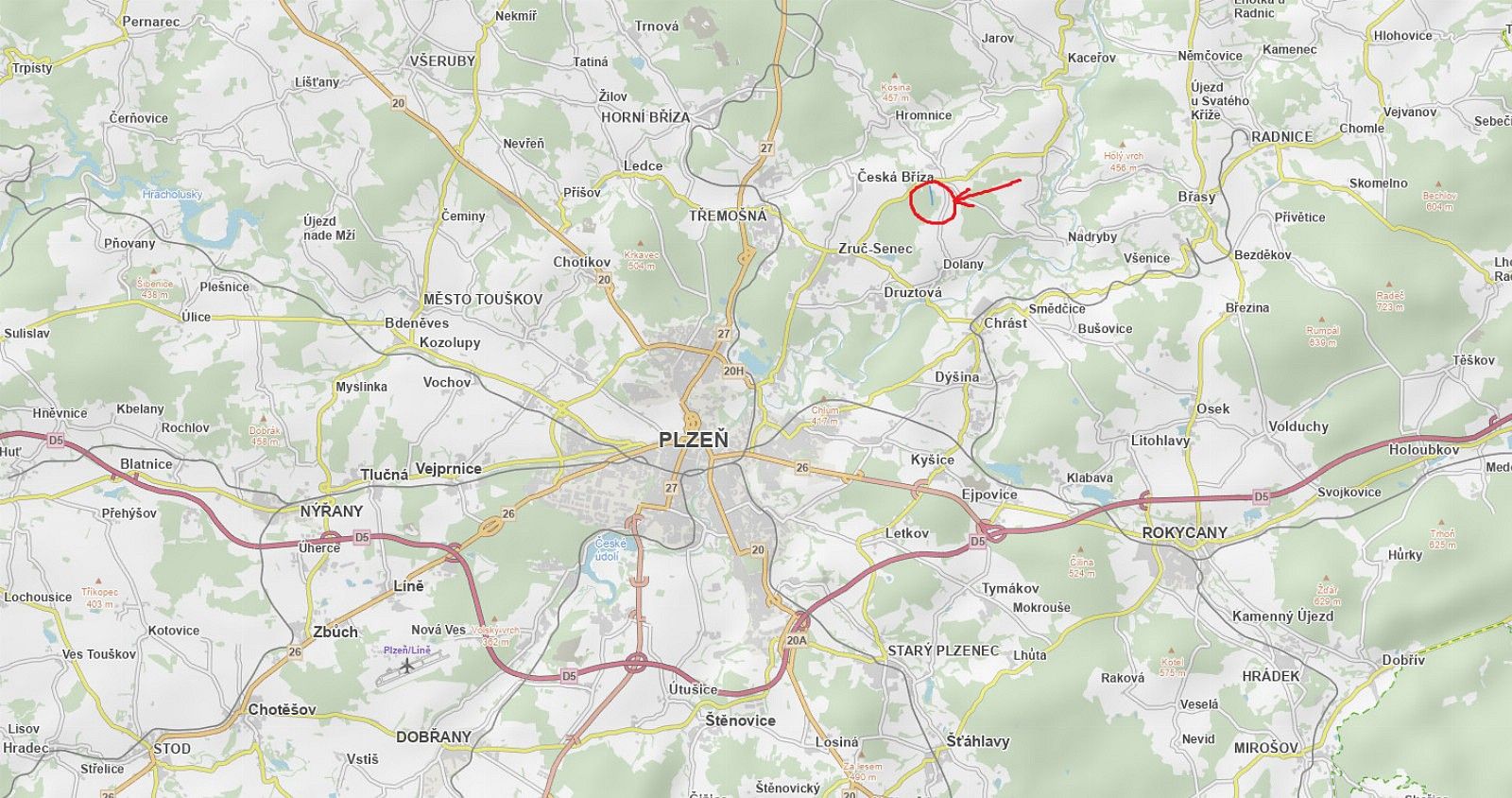 Prodej les - Dolany - Nýřany, okres Plzeň-sever, Plzeňský kraj - 5
