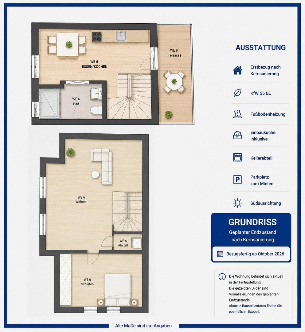 2+kk, Magdalenenstraße 1, , Hessen, 62 m² - 1