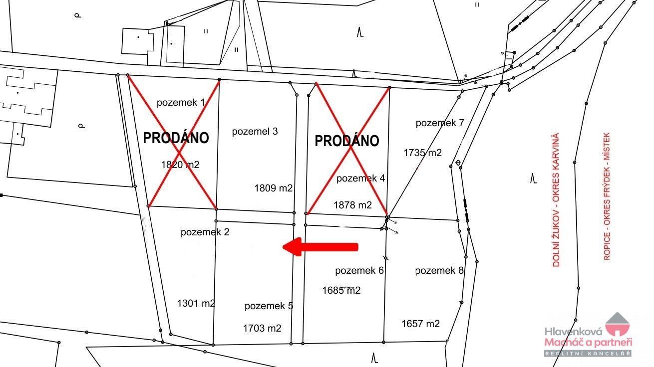 Pozemky pro bydlení, Rakovec, Český Těšín - 2