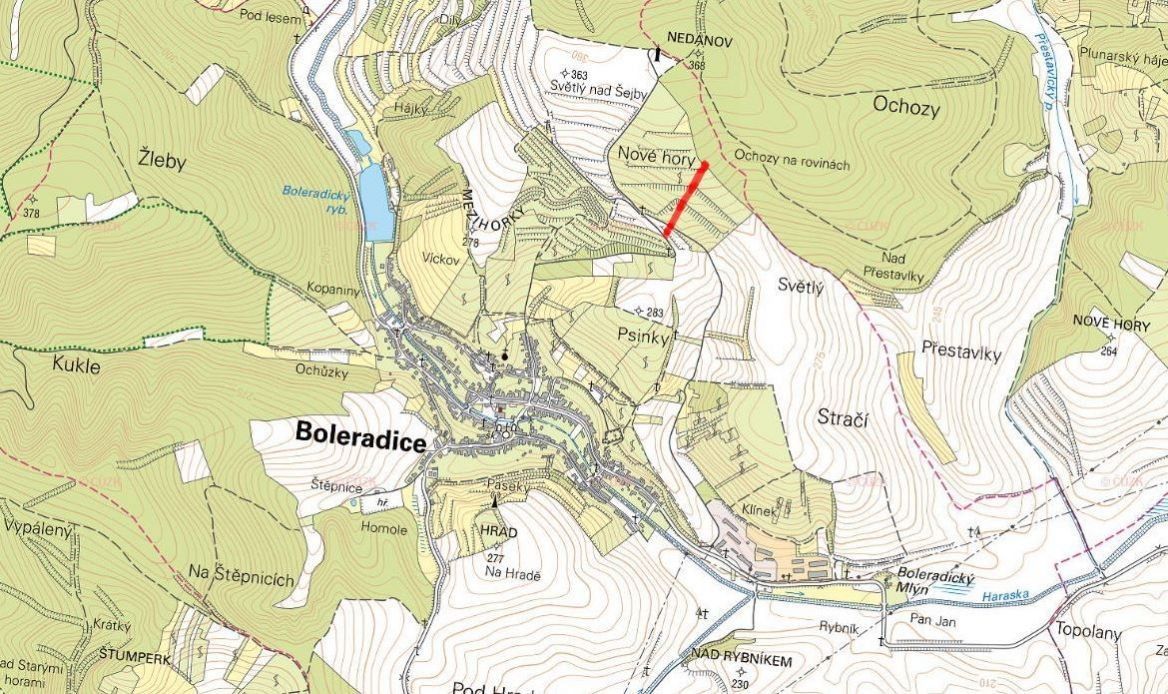 Prodej pozemek pro bydlení - Boleradice, 691 12