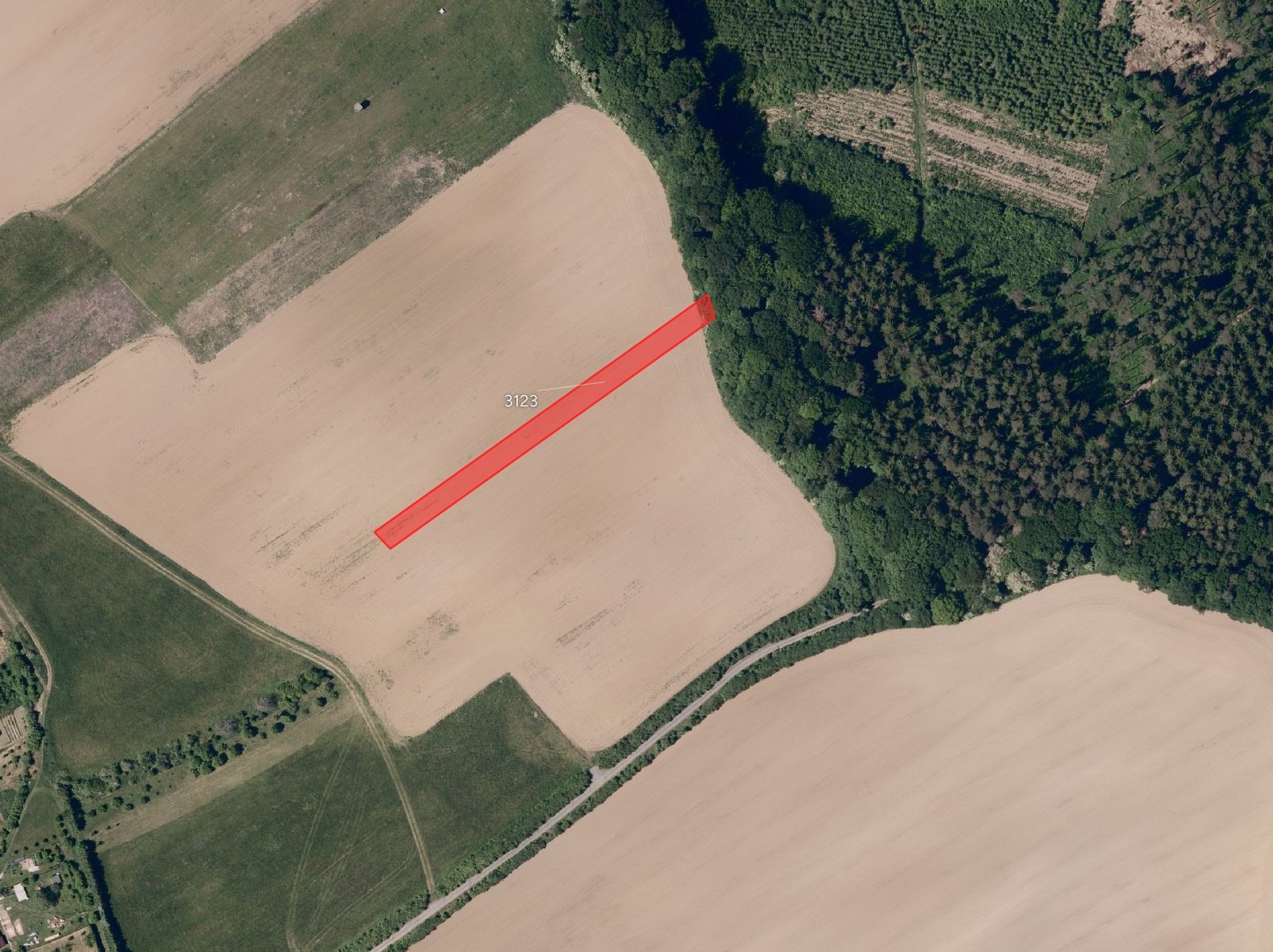 Zemědělský pozemek, 4 043 m²