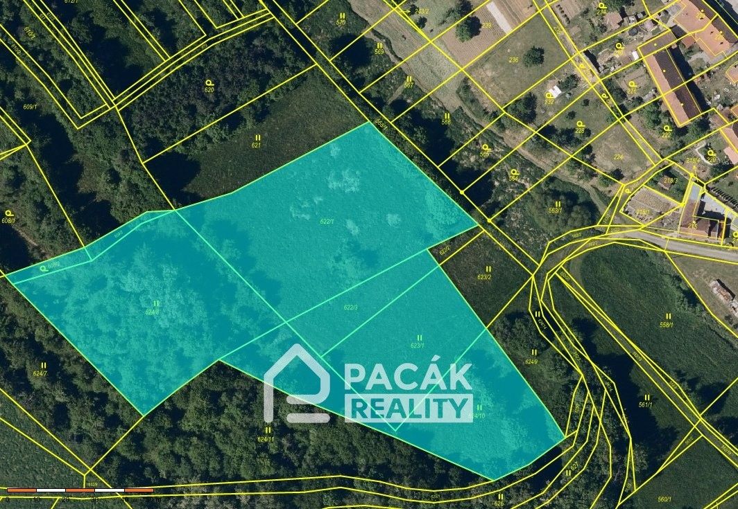 Louky, Radslavice, 11 368 m²