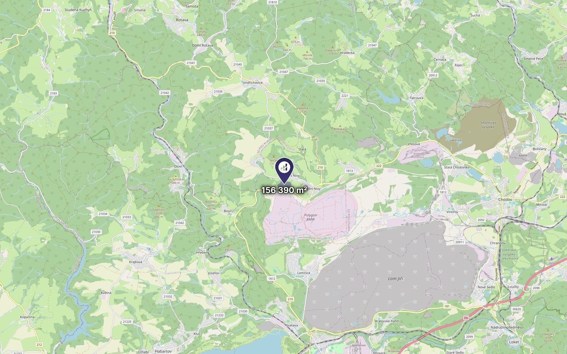 Louka · 156 390 m² · Dolní Nivy - 3