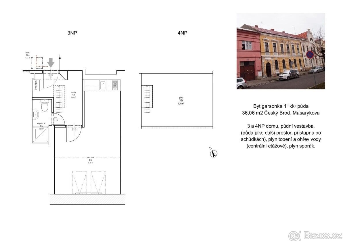 1+kk, Český Brod, 282 01, 36 m²