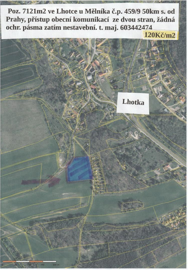 Zemědělské pozemky, Lhotka