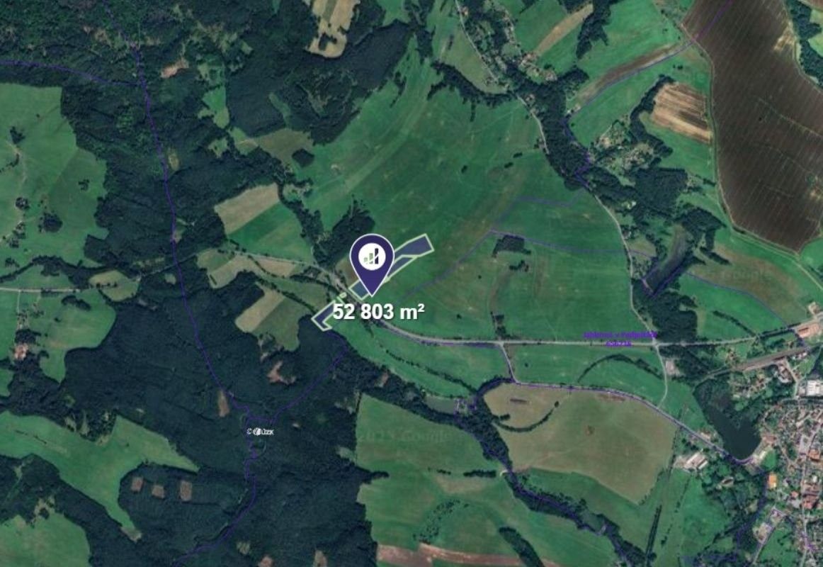 Prodej zemědělský pozemek - Jablonné v Podještědí, 52 803 m²