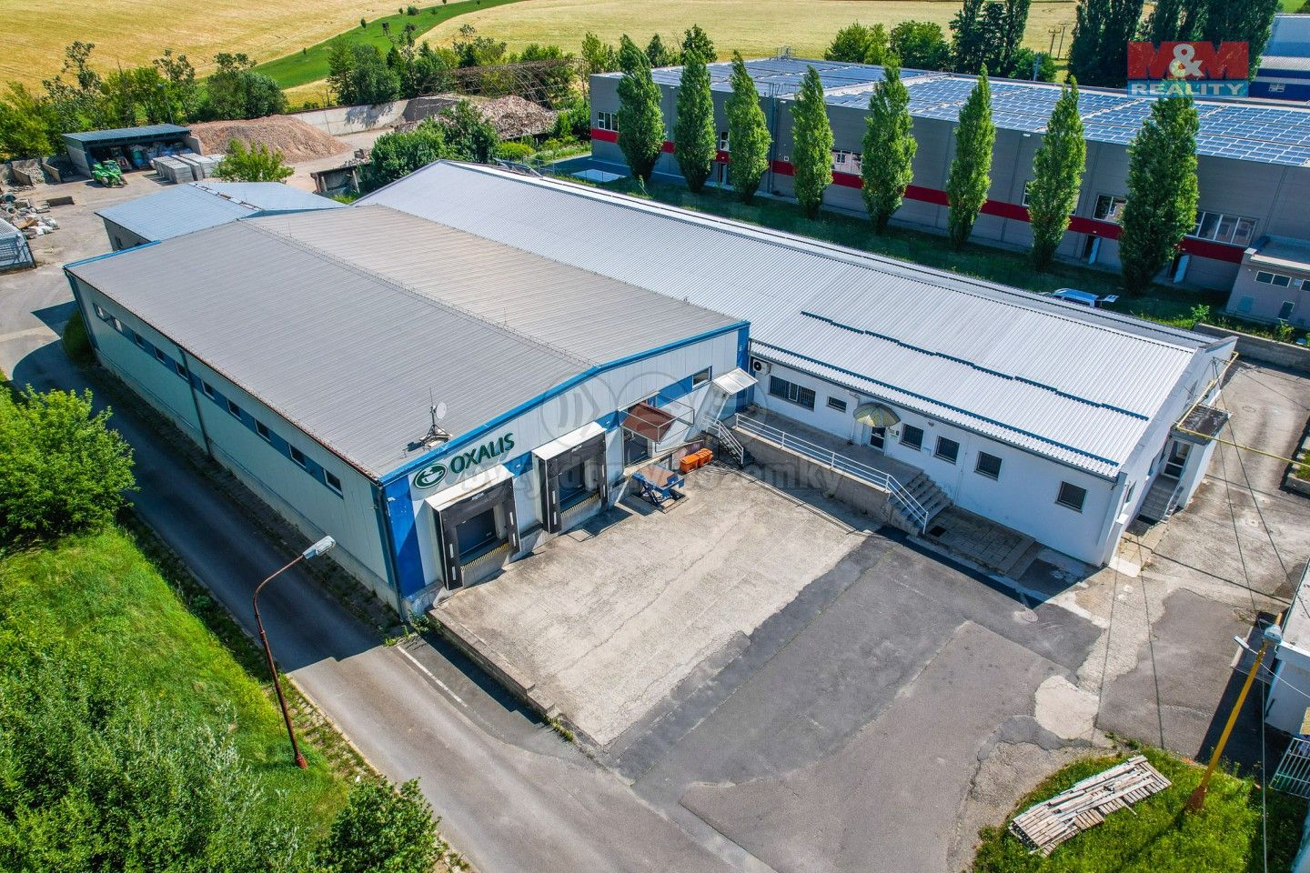 Výrobní prostory, Tečovice, 2 469 m²