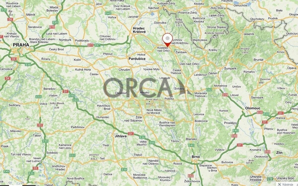 Prodej pozemek - Doudleby nad Orlicí, 517 42, 2 841 m²