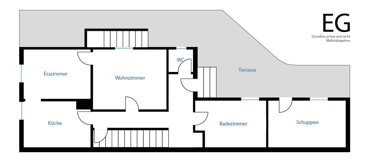 Rodinné domy, Am Bühl 38 Augsburg Göggingen Bayern 86199, 85 m² - 1