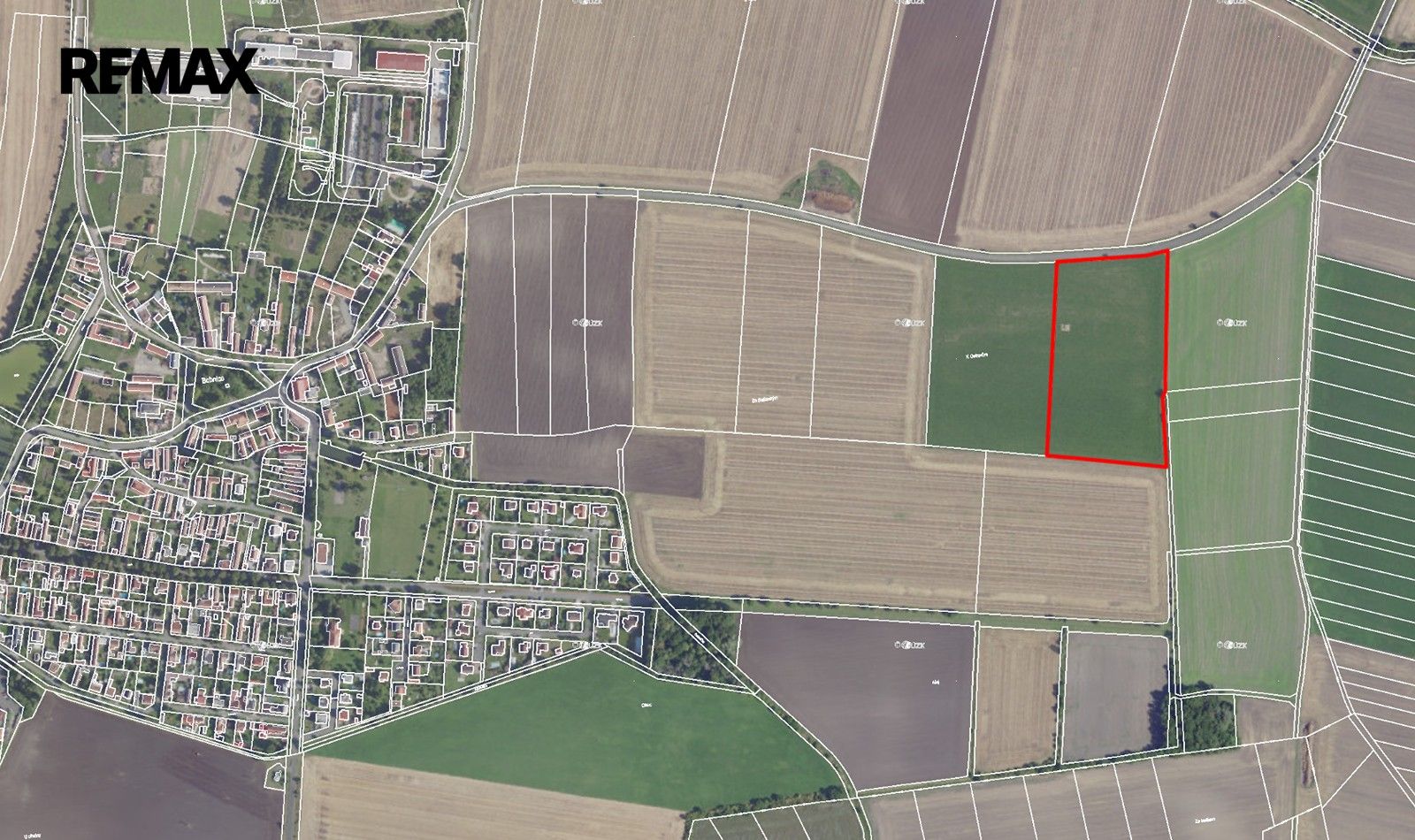 Zemědělské pozemky, Bobnice, 34 185 m² - 2