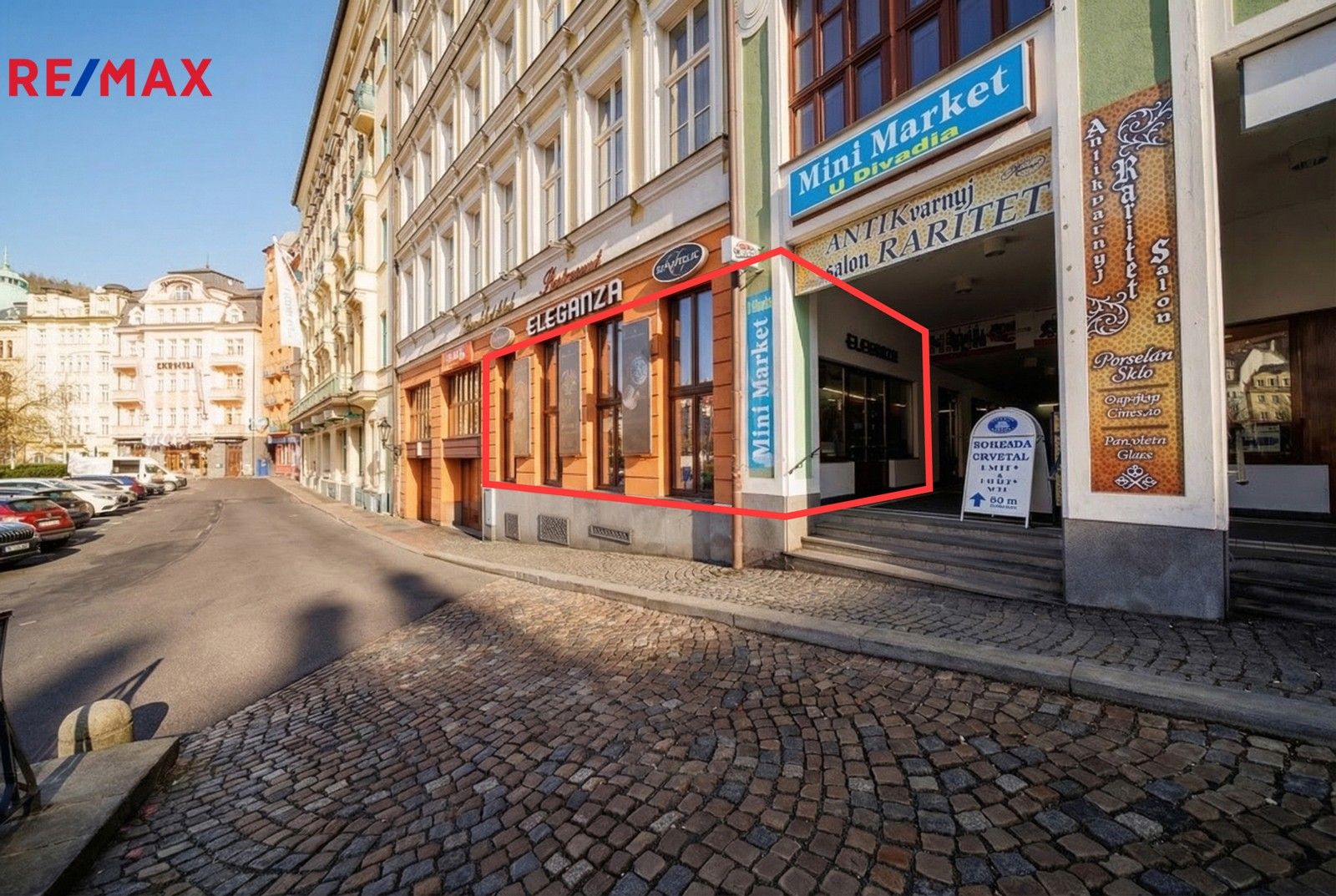Prodej obchodní prostory - Divadelní náměstí 2132, Karlovy Vary, 115 m²