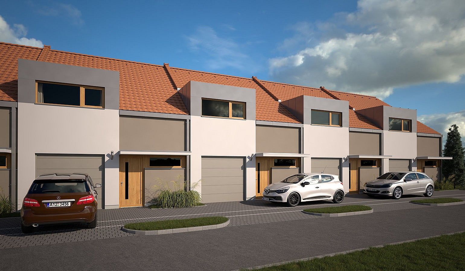Rodinné domy, Břeclav, Jihomoravský kraj, 123 m² - 1