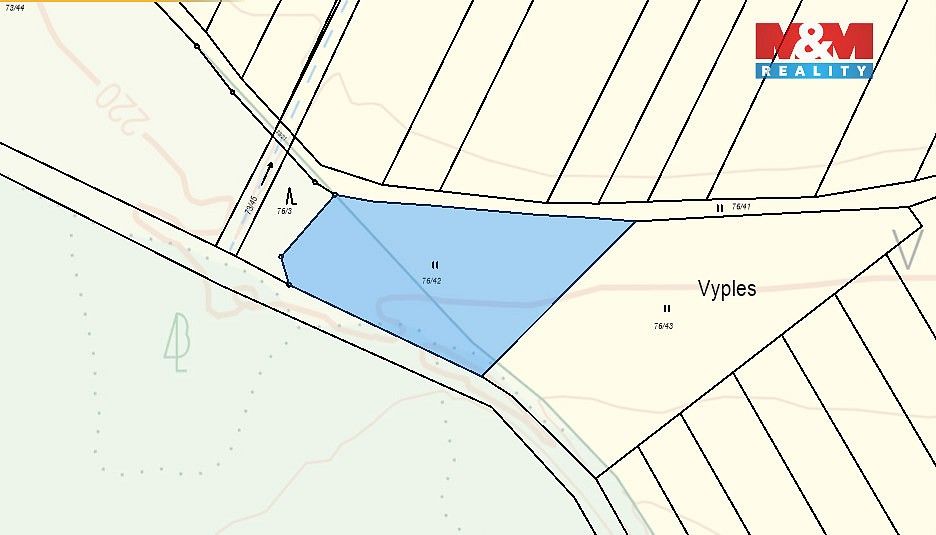 Prodej louka - Kladruby nad Labem - Kolesa, okres Pardubice, Pardubický kraj - 2