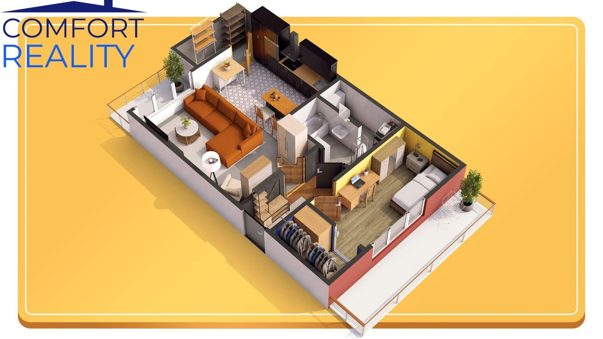 Prodej byt 2+kk - Nádražní, Ostrava, 51 m² - 5