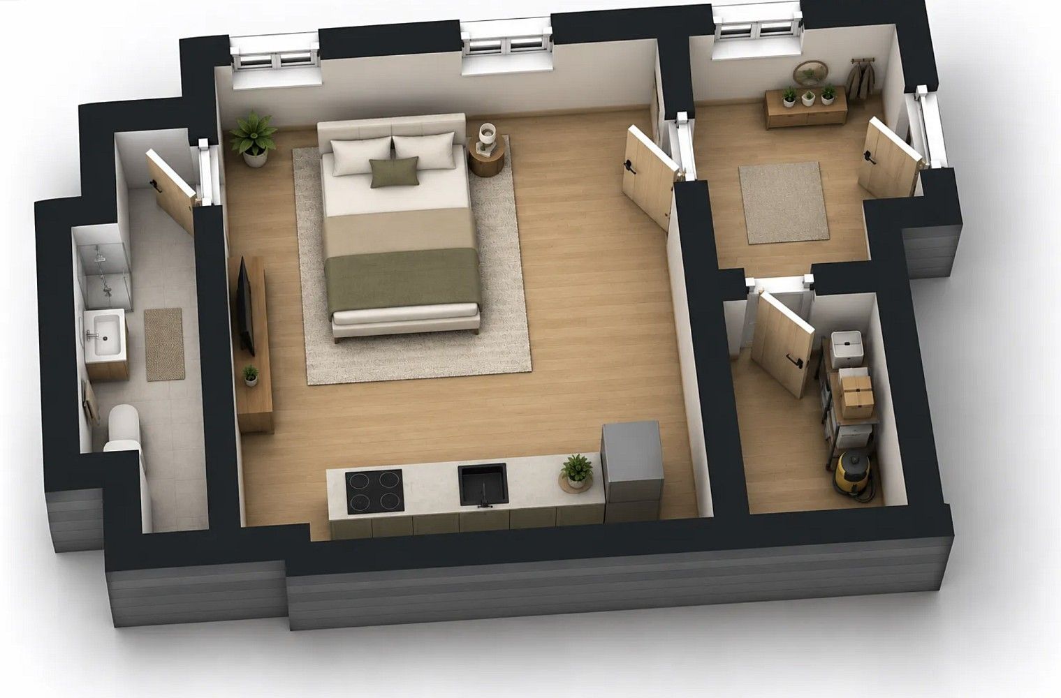 Prodej byt 1+kk - Vápenice, Prostějov, 27 m² - 5