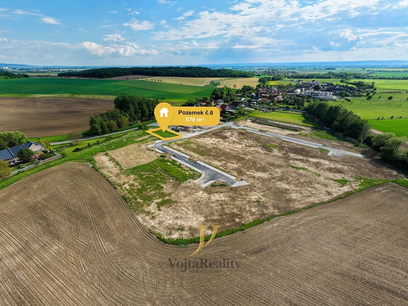 Pozemek pro bydlení · Komárov, okres Olomouc, Olomoucký kraj - 3