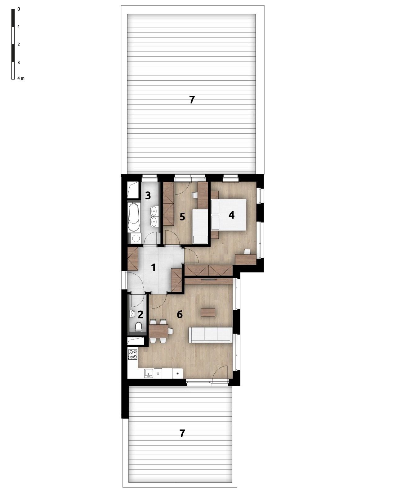 Prodej byt 3+kk - Praha, 72 m² - 5