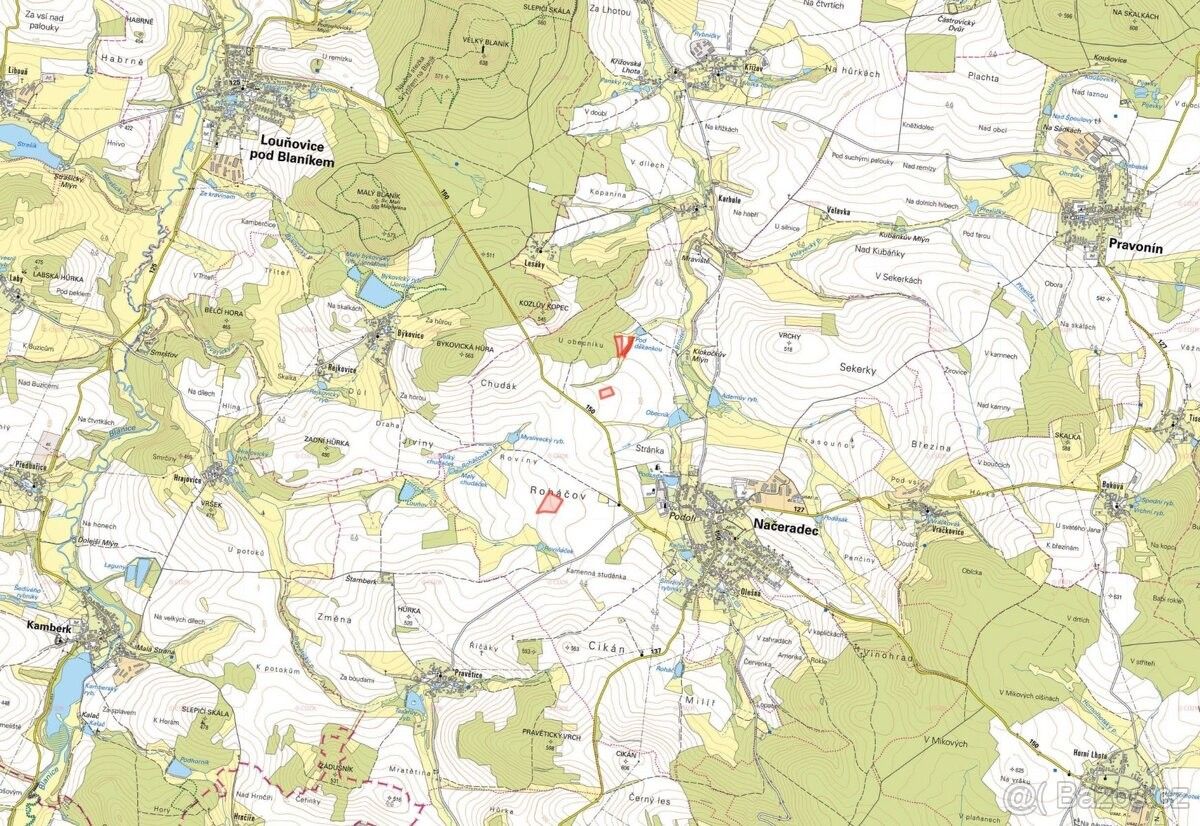 Prodej pozemek pro bydlení - Načeradec, 257 08