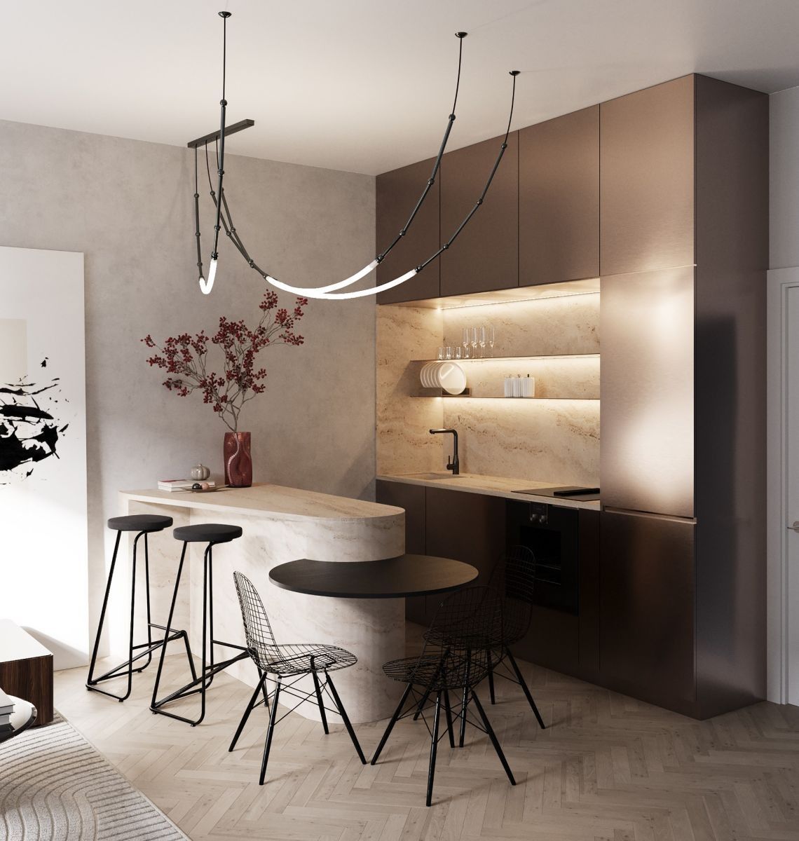 3+kk, Přemyslovská, Praha - Vinohrady, 80 m² - 1