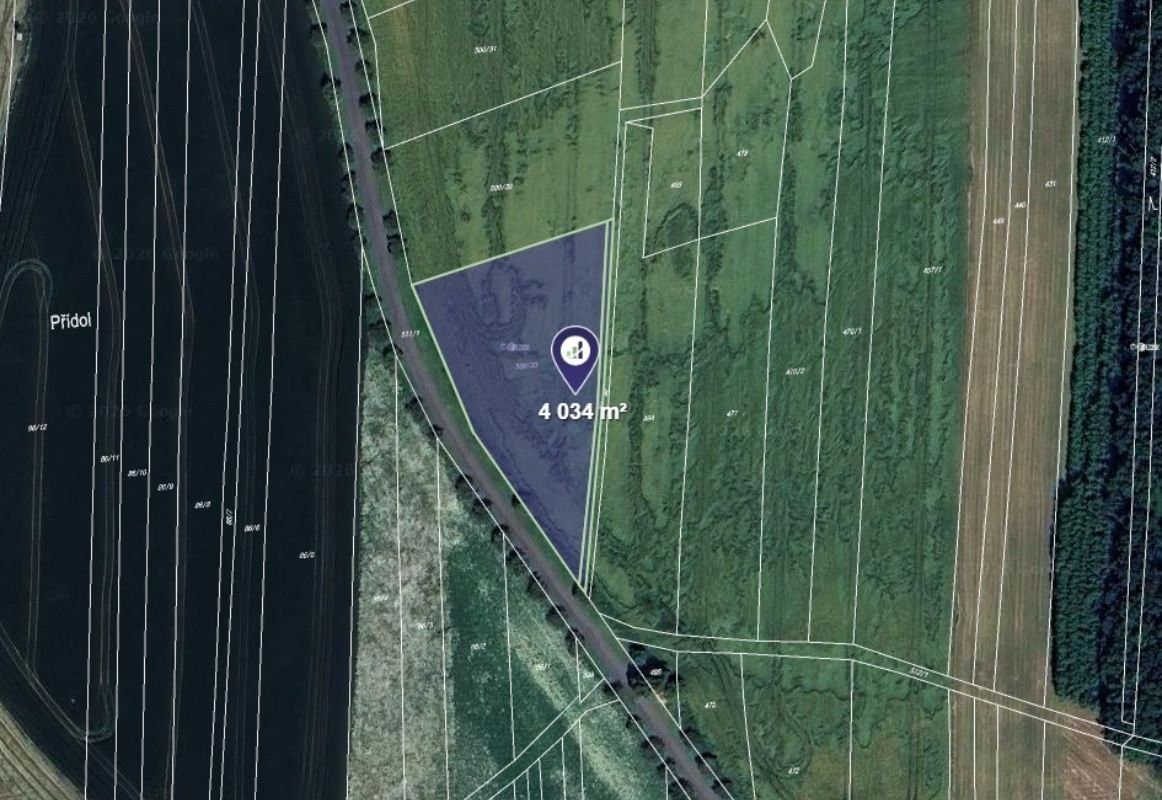Zemědělské pozemky, Provodovice, 807 m² - 1