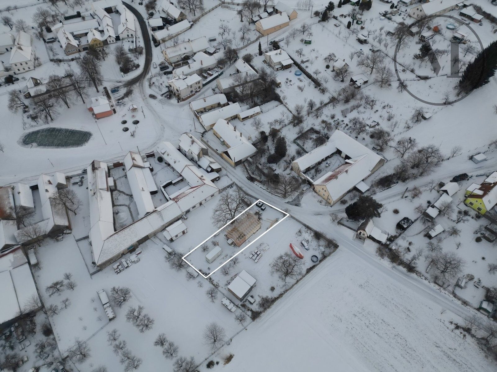 Prodej pozemek pro bydlení - Slavče, Vrábče, 484 m²