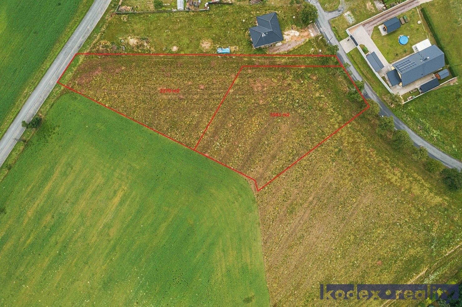 Pozemky pro bydlení, Kasalice, 1 941 m² - 2