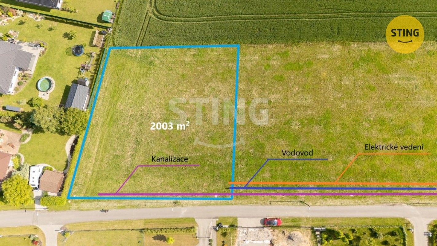 Pozemky pro bydlení, Albrechtice, 2 000 m²