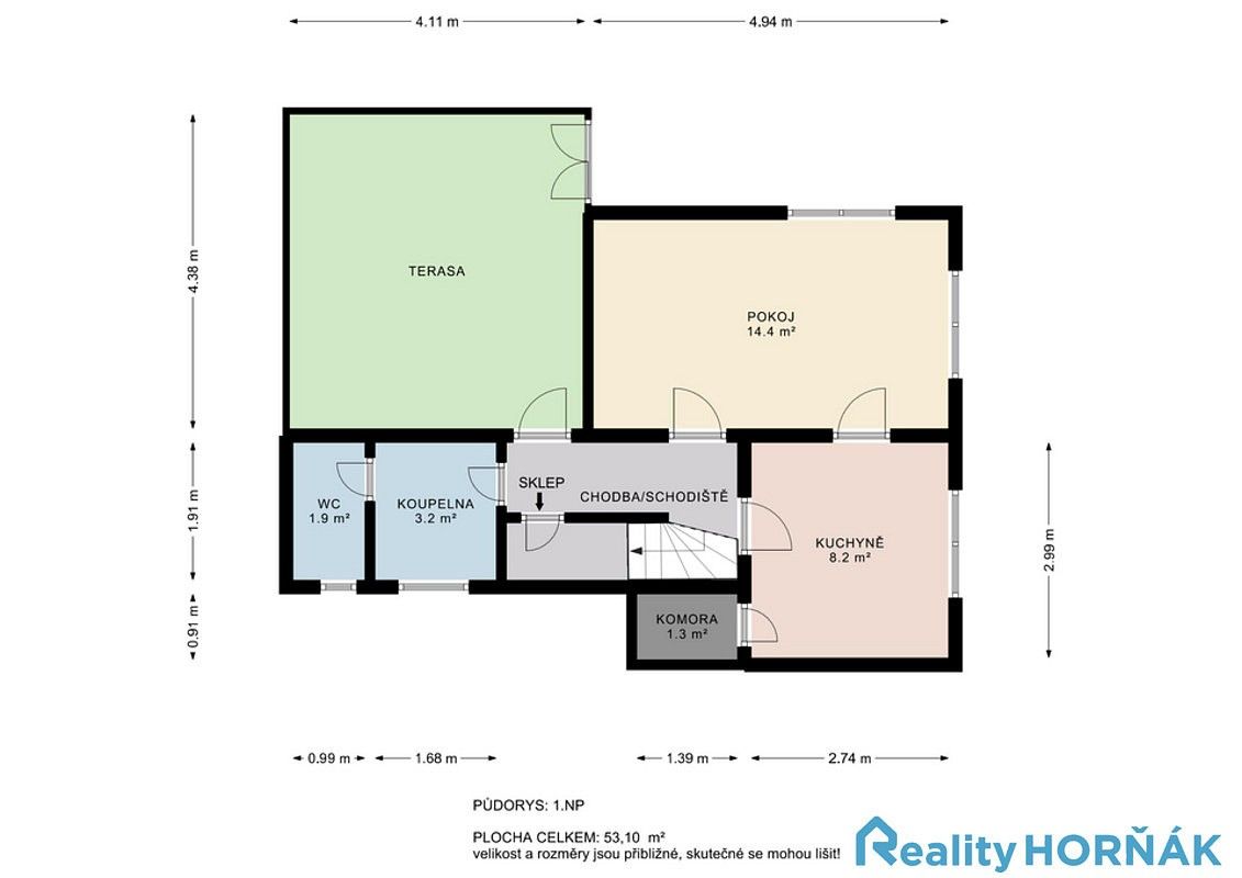 Chalupa · 63 m² · Bechyně, okres Tábor, Jihočeský kraj - 3