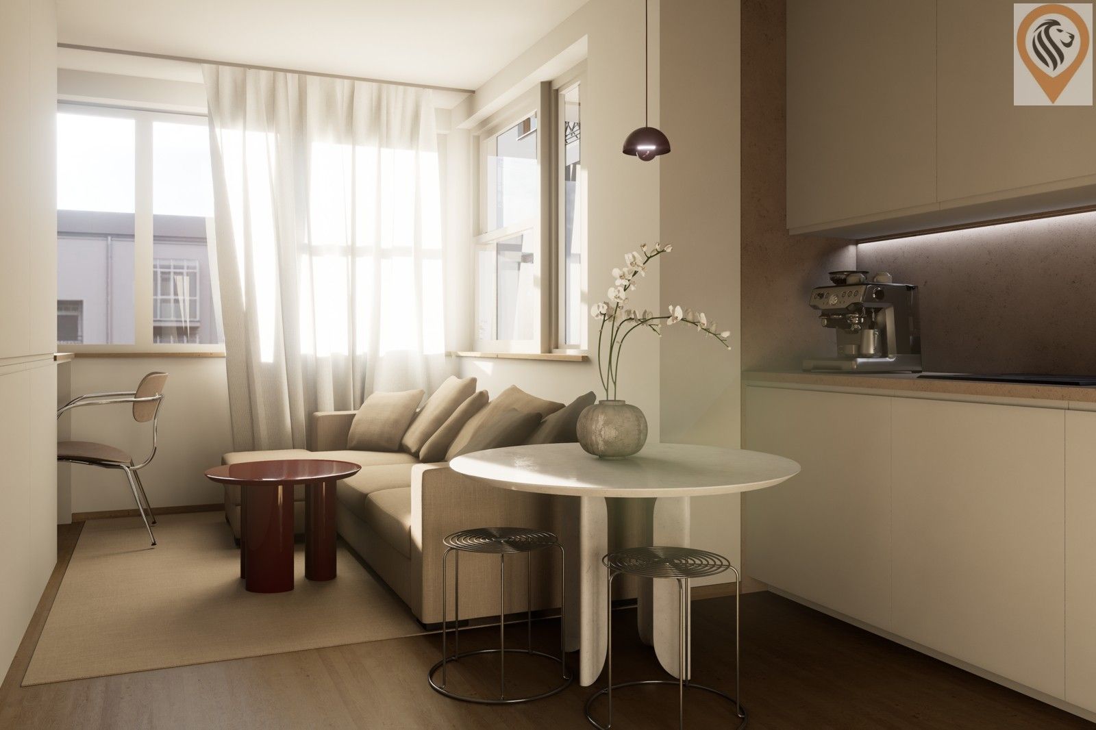 1+kk, Vinařská, Praha Holešovice, 41 m² - 1