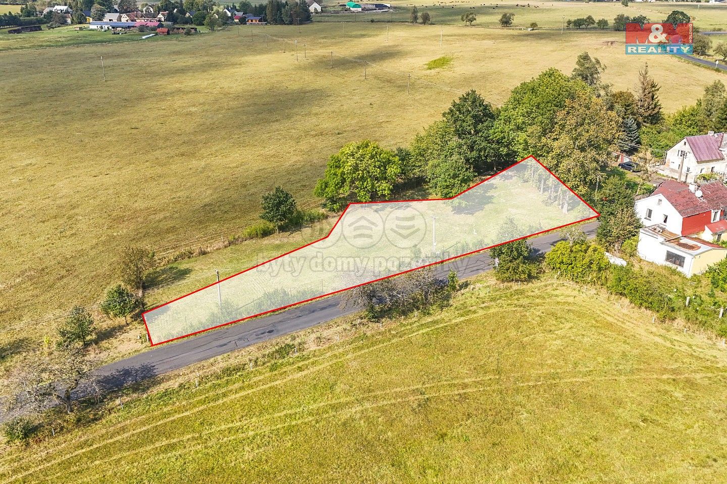 Pozemek pro bydlení, 1 661 m²