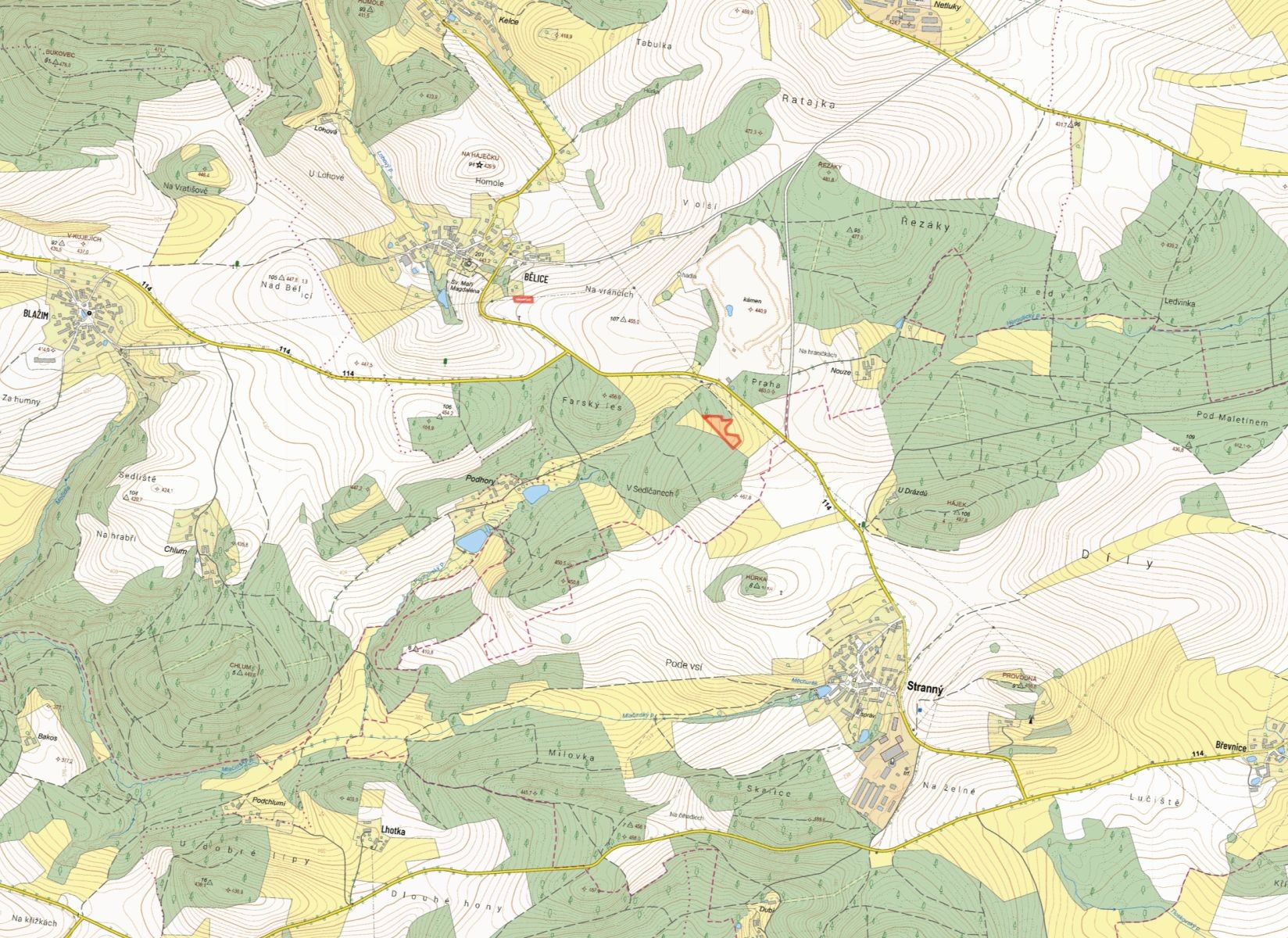 Louka · Neveklov Bělice - 3