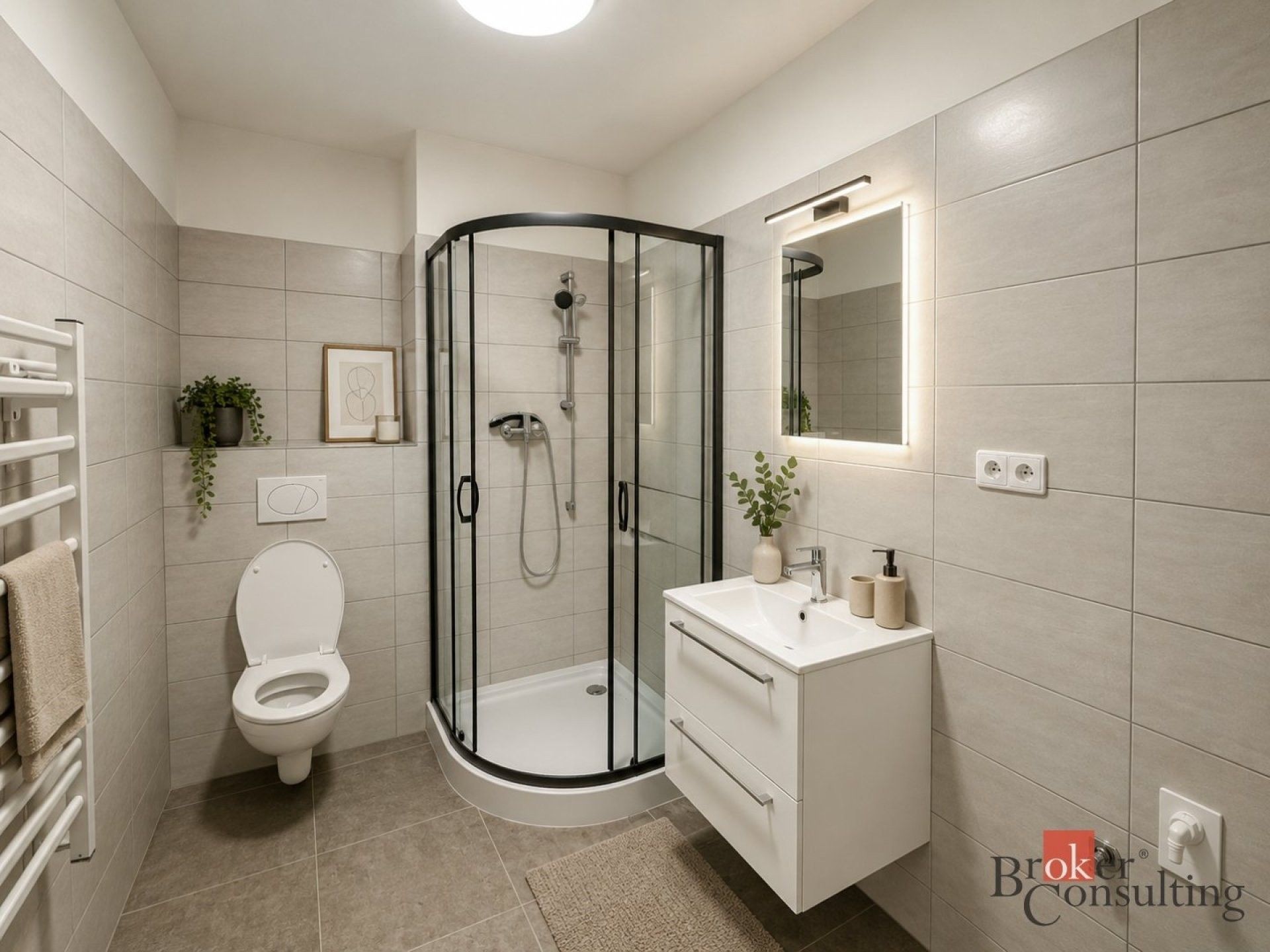 Byt 2+kk · 67 m² · Na Harfě, Praha - 3