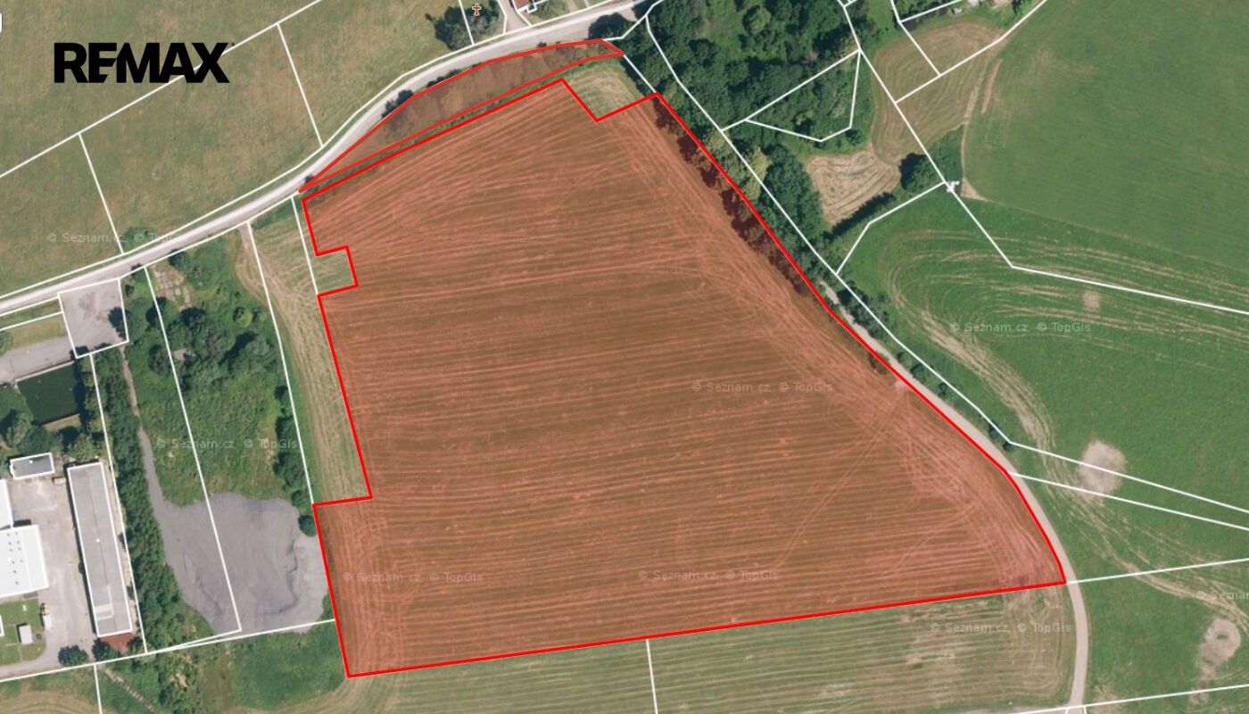 Komerční pozemky, Omlenice, 41 483 m² - 2