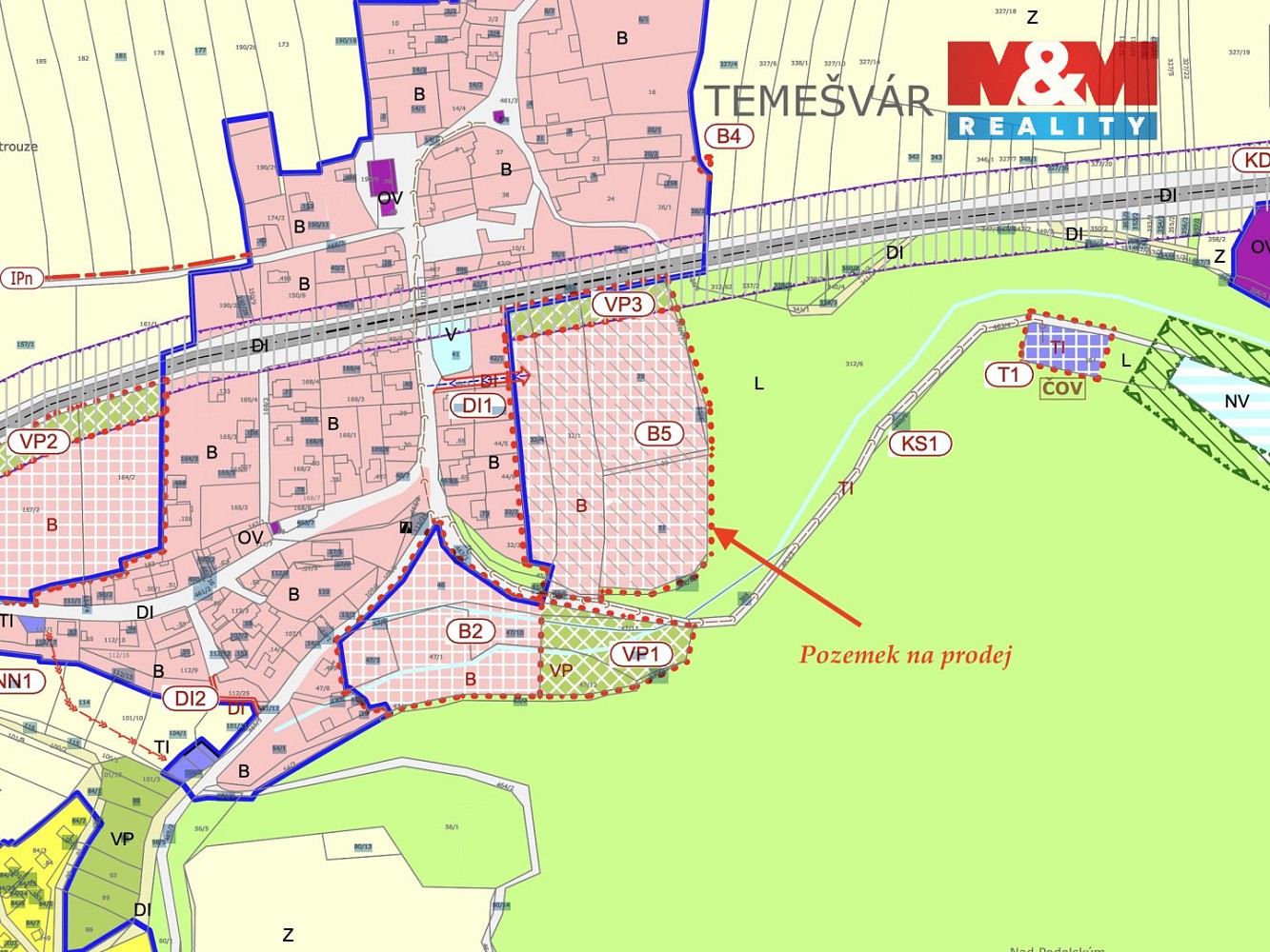Pozemek pro bydlení · Temešvár, okres Písek - 4