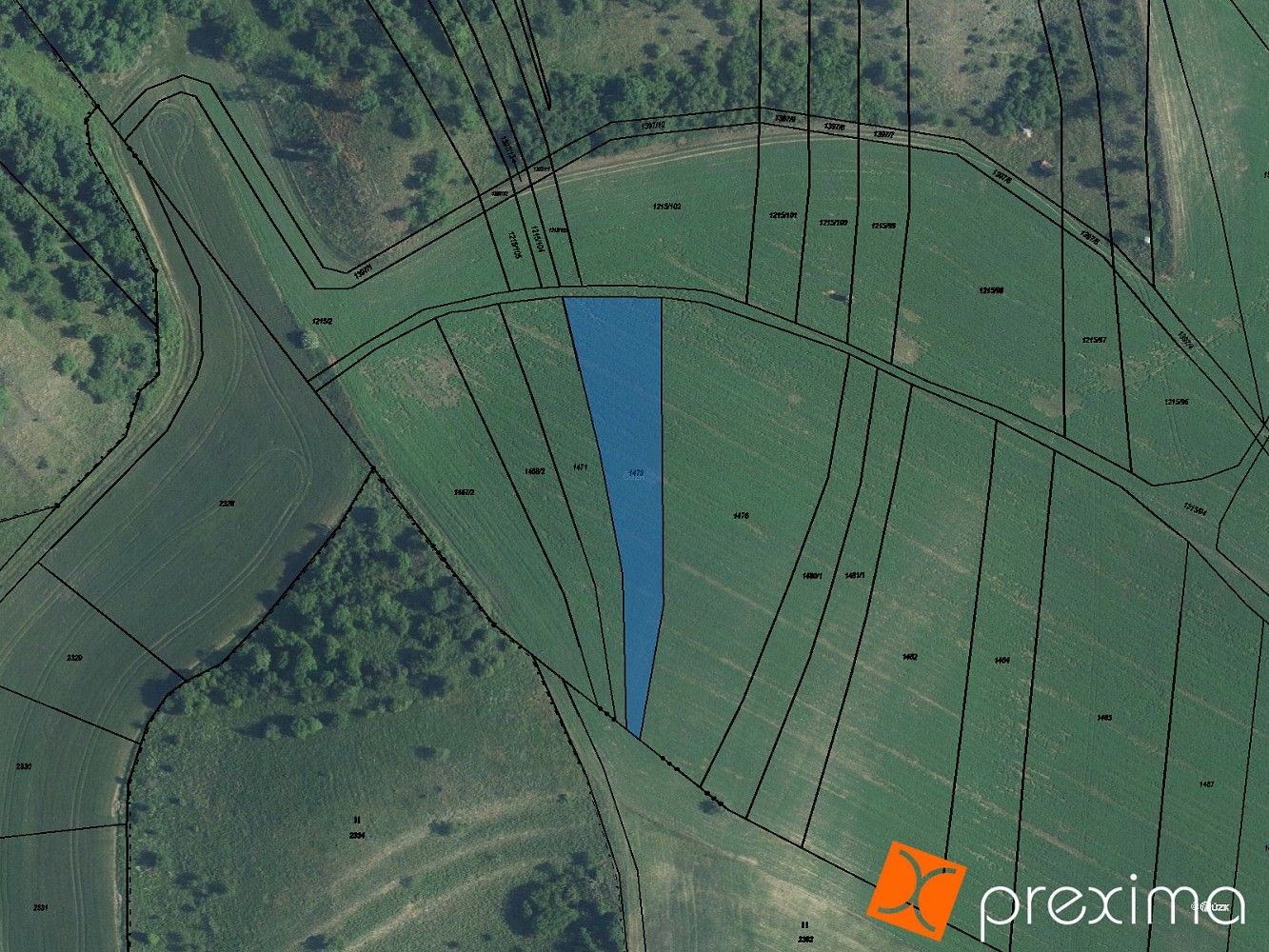 Zemědělský pozemek, 669 m²