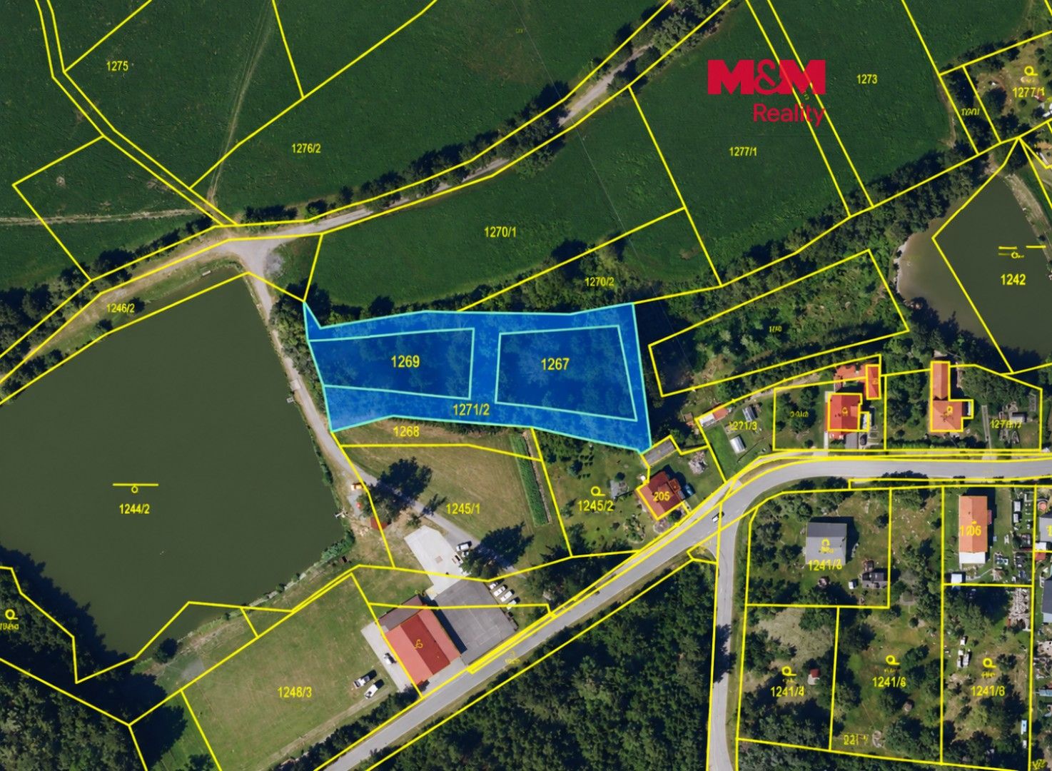 Zahrada, 4 062 m²