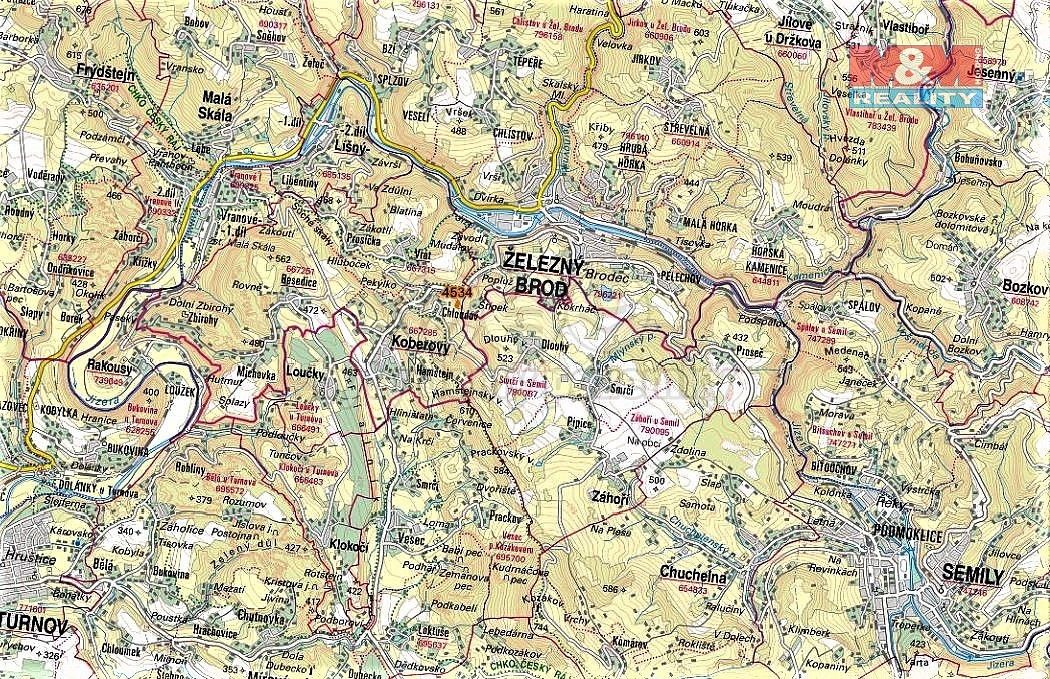 Prodej louka - Koberovy, okres Jablonec nad Nisou, Liberecký kraj - 5