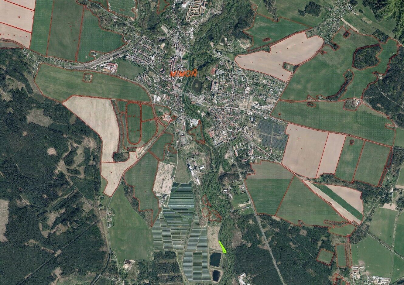 Prodej zemědělský pozemek - Mimoň, 1 m²